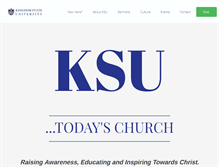 Tablet Screenshot of kingdomsu.org